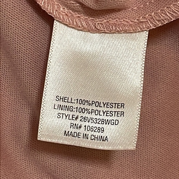 Blue Rain Pink Floral Women’s Dress Size Large - Picture 11 of 11